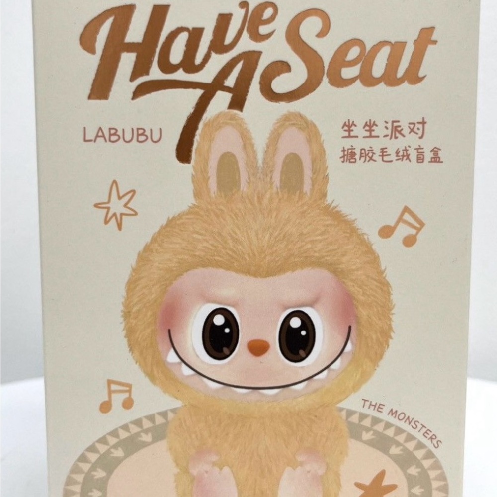 Labubu 'Have A Seat' Sealed in box. BRAND NEW AUTHENTIC!!!!